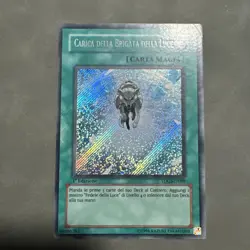 Yugioh ITALIAN Charge of the Light Brigade TDGS-IT089 Secret 1st Edition MP - Image 1