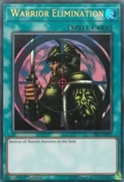 Warrior Elimination - LCKC-EN099 - Ultra Rare - 1st Edition Near Mint Yugioh! Ca - Image 1