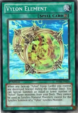 Vylon Element - HA06-EN026 - Super Rare - 1st Edition Near Mint Yugioh! Card - Image 1