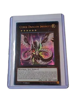 🔥Yugioh Cyber Dragon Infinity LEDD-ENB31 1st Edition Ultra Rare - Image 1