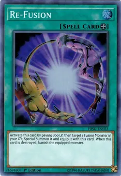 Re-Fusion - HISU-EN053 - Super Rare - 1st Edition Near Mint Yugioh! Card - Image 1