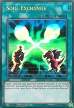 Soul Exchange - LCKC-EN038 - Ultra Rare - 1st Edition Near Mint Yugioh! Card - Image 1