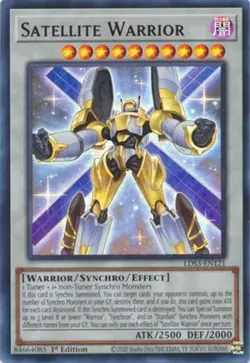 Satellite Warrior (Red) - LDS3-EN121 - Ultra Rare - 1st Edition Near Mint Yugioh - Image 1