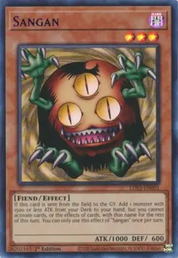 Sangan (Blue) - LDS3-EN001 - Ultra Rare - 1st Edition Near Mint Yugioh! Card - Image 1