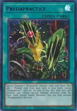 Predapractice (Blue) - LDS3-EN079 - Ultra Rare - 1st Edition Near Mint Yugioh! C - Image 1