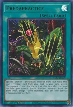 Predapractice - LDS3-EN079 - Ultra Rare - 1st Edition Near Mint Yugioh! Card - Image 1