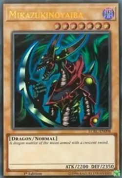 Mikazukinoyaiba - LCKC-EN098 - Ultra Rare - 1st Edition Near Mint Yugioh! Card - Image 1