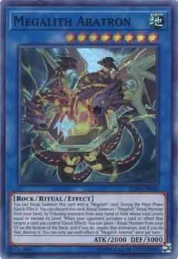 Megalith Aratron - IGAS-EN040 - Super Rare - Unlimited Edition Near Mint Yugioh! - Image 1