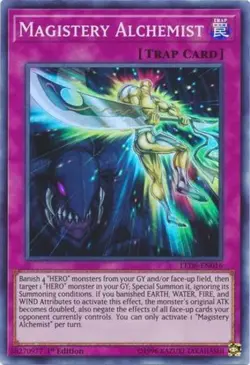 Magistery Alchemist - LED6-EN016 - Super Rare - 1st Edition Near Mint Yugioh! Ca - Image 1