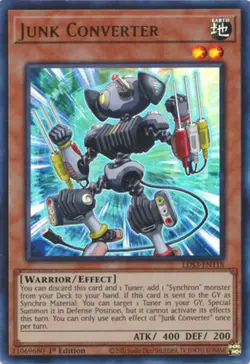 Junk Converter - LDS3-EN118 - Ultra Rare - 1st Edition Near Mint Yugioh! Card - Image 1