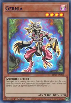 Gernia (Blue) - LDS3-EN004 - Ultra Rare - 1st Edition Near Mint Yugioh! Card - Image 1