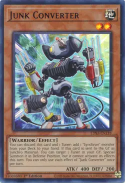 Junk Converter (Blue) - LDS3-EN118 - Ultra Rare - 1st Edition Near Mint Yugioh! - Image 1