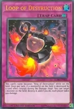 Loop of Destruction - LC06-EN005 - Ultra Rare - Limited Edition Near Mint Yugioh - Image 1