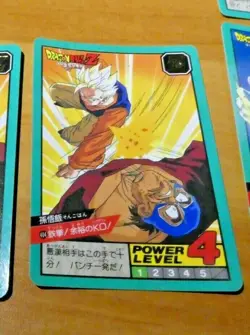 DRAGON BALL Z DBZ SUPER BATTLE PART CARD CARDDASS REG CARTE 404 JAPAN 1994 ** - Image 1