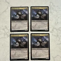 Magic the Gathering MTG Herald Of Kozilek Playset Of 4 Cards - Image 1