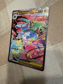 Mega Venusaur EX SIR 177/132 Mega Evolution English Pokemon TCG Near Mint Card - Image 3