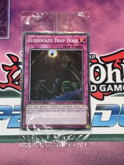 Floodgate Trap Hole OPTP-EN001 Speed Duel Prize Card Super Rare Main Event YCS - Image 1
