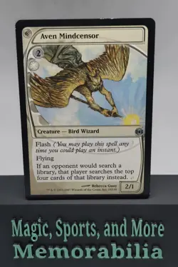 MTG Aven Mindcensor 2007 Future Sight Card #18 Magic the Gathering MP - Image 1