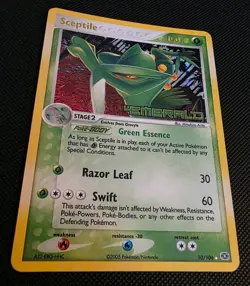 Sceptile EX Emerald 10/106 Reverse Holo Foil 2005 Pokemon Card - Image 4