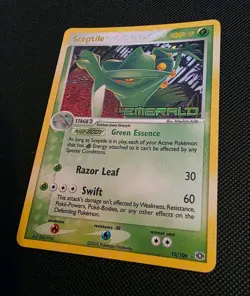 Sceptile EX Emerald 10/106 Reverse Holo Foil 2005 Pokemon Card - Image 5