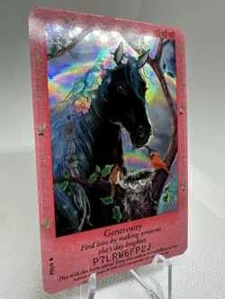 Bella Sara Generosity PS1/4 (Ancient Lights) Promo Foil Rare Trading Card TCG - Image 3