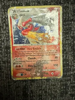Large Lot of HEAVY DAMAGED Pokemon Cards - Vintage over 20 CARDS! - Image 5