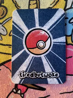 Pokemon Parody Cards by Tiredbutwoke, v1 / Set 1 - Ditto Holographic Card - Image 2