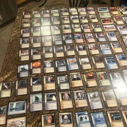 Lord Of The Rings LOTR TCG Mines Of Moria Base Cards complete Set Unplayed Cards - Image 1