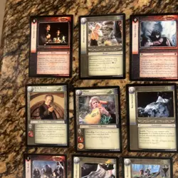 Lord Of The Rings LOTR TCG Mines Of Moria Base Cards complete Set Unplayed Cards - Image 4