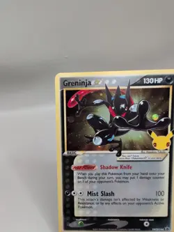 Greninja Gold Star SWSH144 Sword & Shield Promo Card Holo Celebrations - Image 2