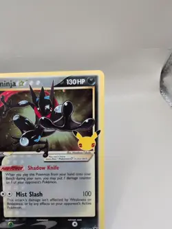 Greninja Gold Star SWSH144 Sword & Shield Promo Card Holo Celebrations - Image 3