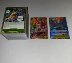 Op12 One Piece - Legacy Of The Master Complete TCG English Card Set + BONUS! - Image 1