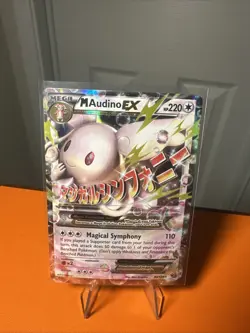 Pokemon TCG Mega-Audino-EX Fates Collide Holo Card 85/124 Rare EX - Image 3