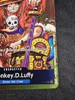 Monkey.D.Luffy (Convention Promo 2024) P-043 One Piece Promotion Cards Foil - Image 5