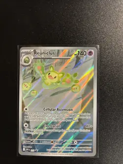 Pokemon TCG Reuniclus 212 Black Bolt Promo Full Art Card - Image 1