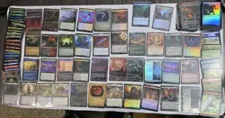 X123 Card Lot MTG Lord of the Rings, Foils, X41 Rare X6 Mythic, Showcase & More - Image 1