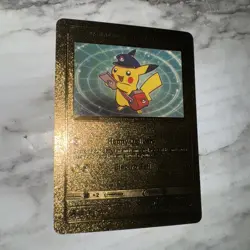 Special Delivery Pikachu Gold Foil Pokemon Card Promo SWSH074 - Image 1