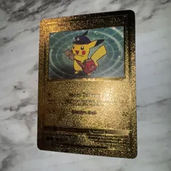 Special Delivery Pikachu Gold Foil Pokemon Card Promo SWSH074 - Image 2