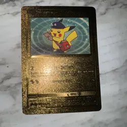 Special Delivery Pikachu Gold Foil Pokemon Card Promo SWSH074 - Image 3