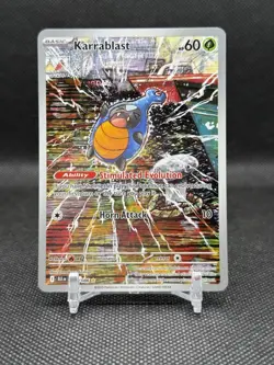 Karrablast 094/086 Pokemon TCG SV Black Bolt Illustration Rare Card - Image 1
