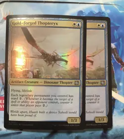 MTG MAT: X2 Gold-Forged Thopteryx (Artifact Creature) Uncommon Foil 0031 - Image 1