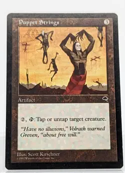 MTG Puppet Strings Tempest Regular Uncommon LP Magic the Gathering - Image 1