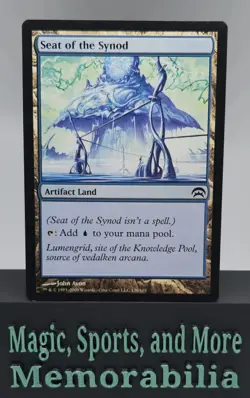 MTG Seat of the Synod Planechase #136 Regular Common Magic The Gathering LP - Image 1