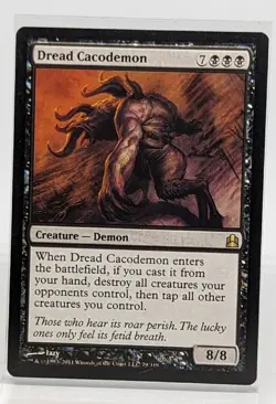 MTG Dread Cacodemon Commander 2011 Magic the Gathering LP - Image 2