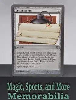 MTG Letter Bomb Unhinged Artifact Rare Magic The Gathering LP - Image 1