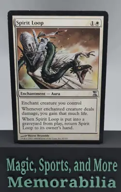 MTG Spirit Loop Time Spiral Regular Uncommon Magic The Gathering LP - Image 1