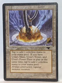 MTG Urza's Power Plant (Sphere) Antiquities Common Magic The Gathering LP - Image 1