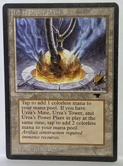 MTG Urza's Power Plant (Sphere) Antiquities Common Magic The Gathering LP - Image 2
