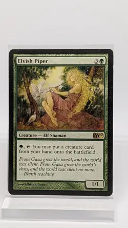 MTG Elvish Piper Magic 2010 177/249 Regular Rare Magic the Gathering LP - Image 2