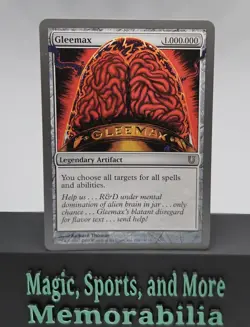 MTG Gleemax Unhinged Rare Magic The Gathering LP - Image 1